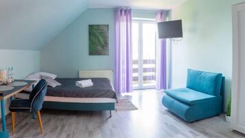 Chambres insonorisées, fer et planche à repasser, Wi-Fi gratuit