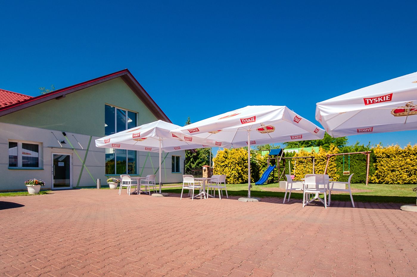 Facciata della struttura