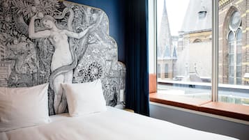 Ropa de cama hipoalergénica y minibar