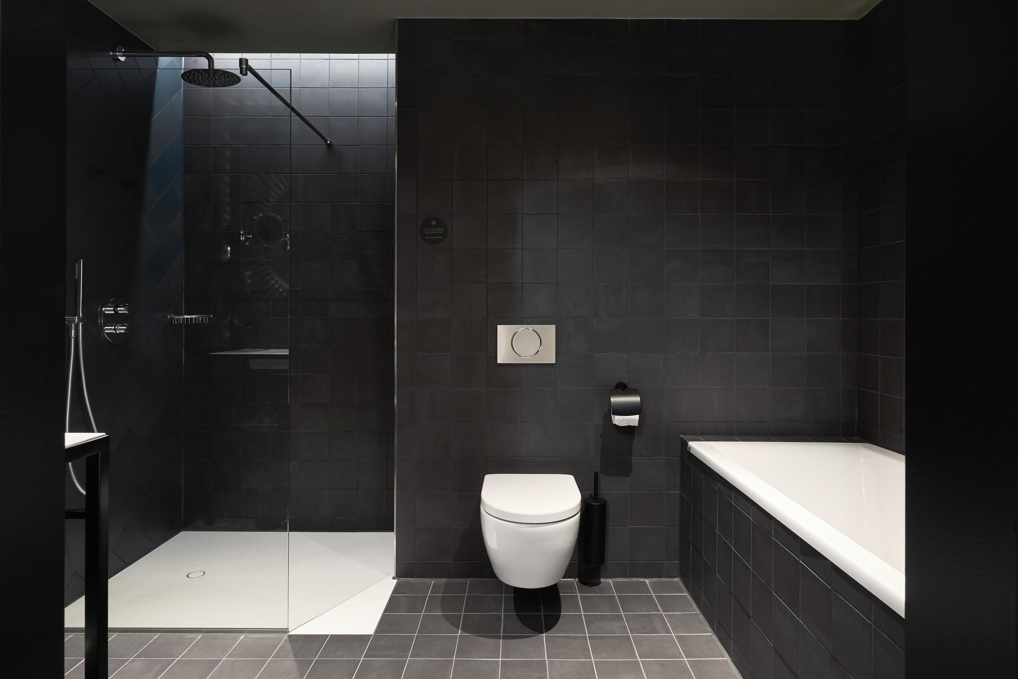 Eco-friendly toiletries, hair dryer, towels, soap
