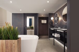 Ropa de cama hipoalergénica y minibar