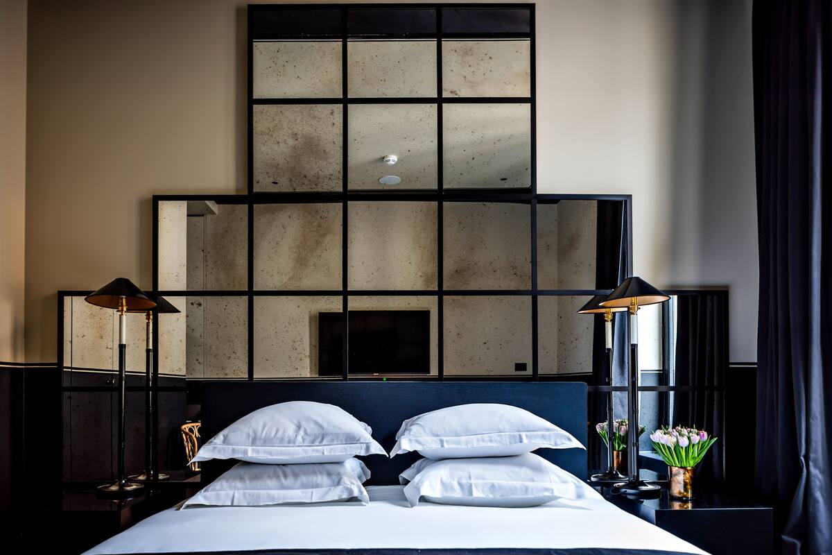 Hypo-allergenic bedding available, minibar, in-room safe, desk