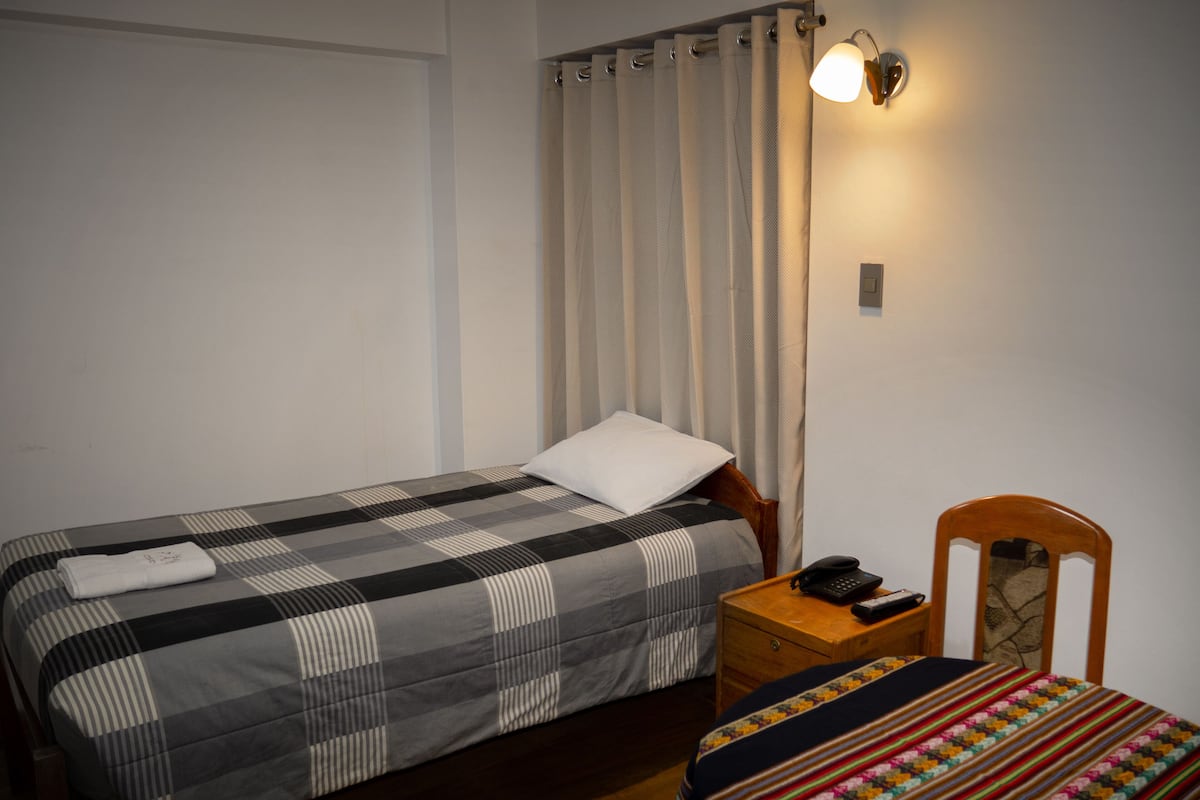 Wifi gratis y ropa de cama