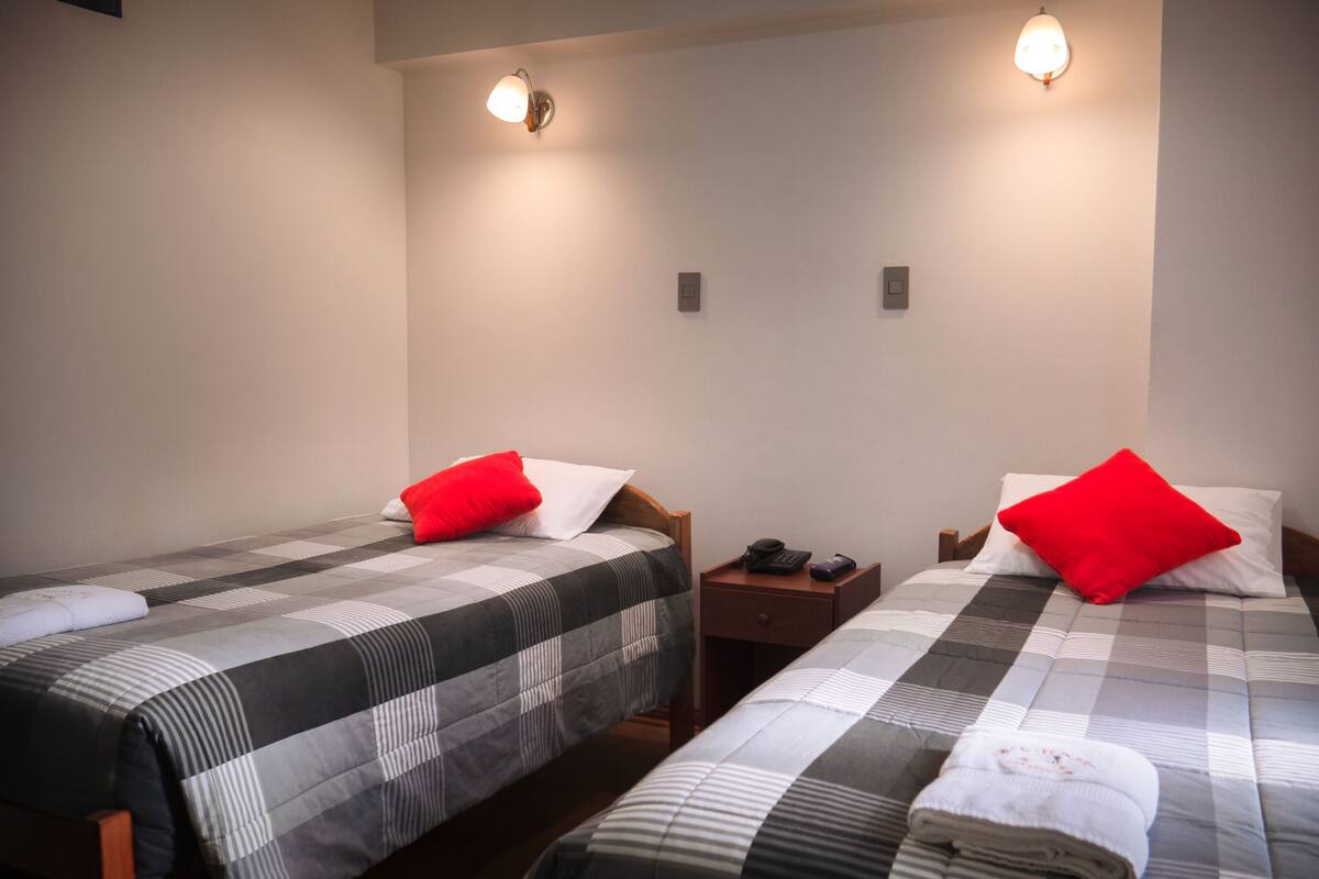 Wifi gratis y ropa de cama