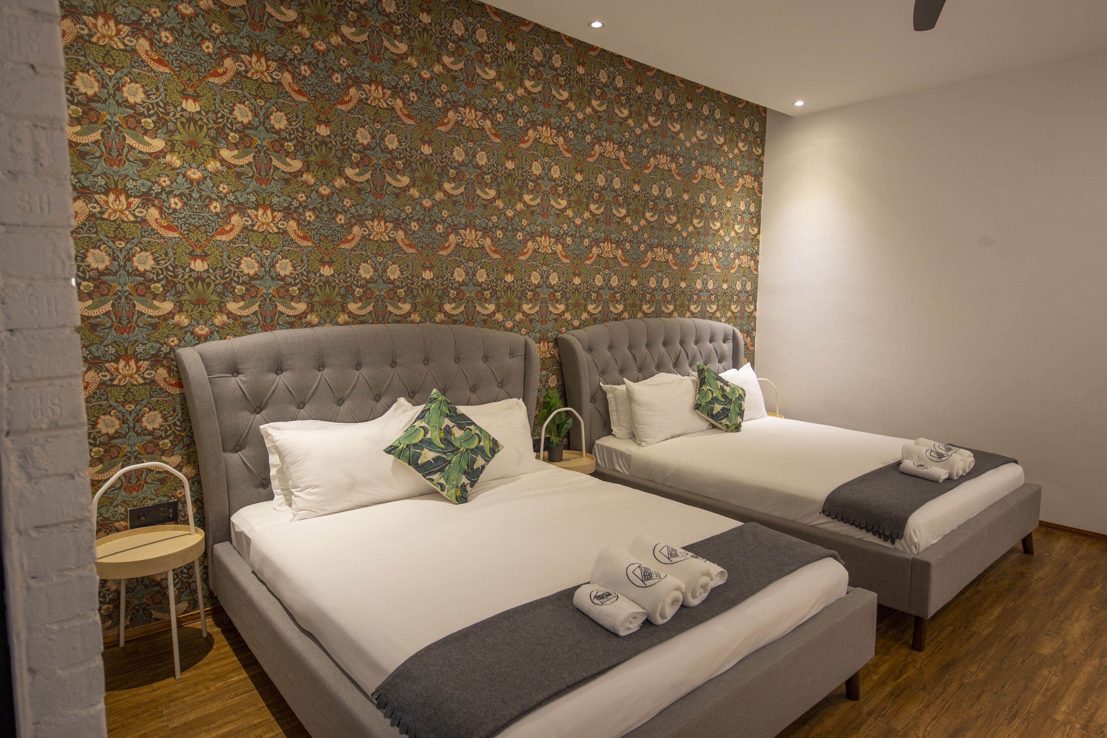 family room | premium bedding, minibar, in-room safe, desk