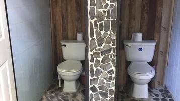Ducha, toallas