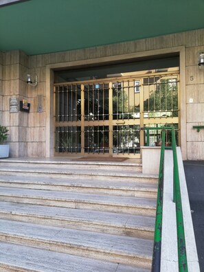 Entrada de la propiedad