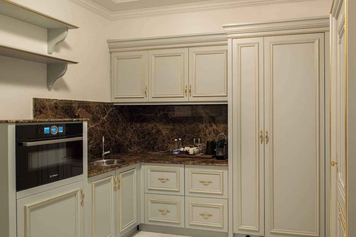 presidential suite (french) | private kitchen | espresso maker, coffee/tea maker, electric kettle, high chair