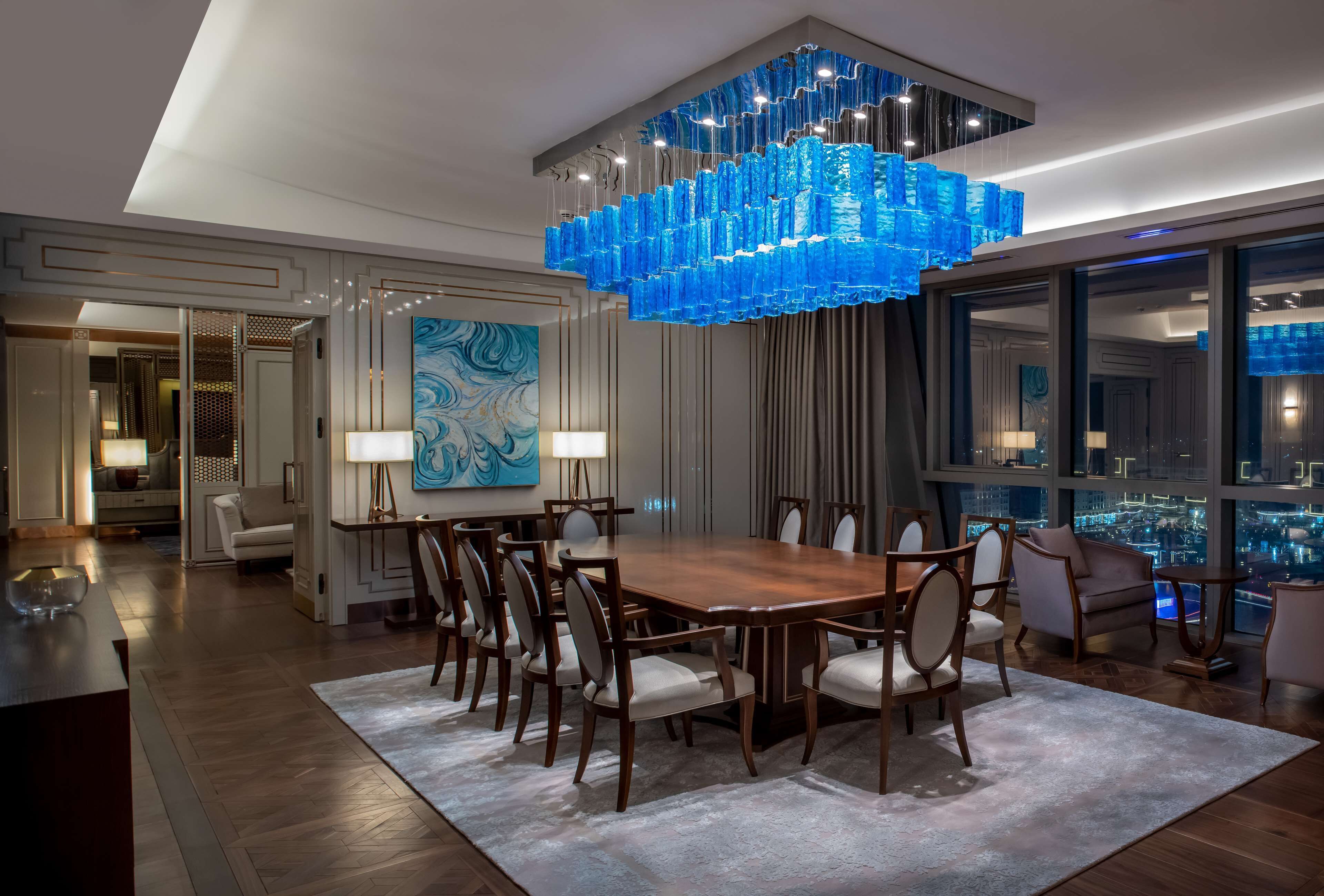 프레지덴셜 스위트, 킹사이즈침대 1개 | 객실에서 보이는 전망