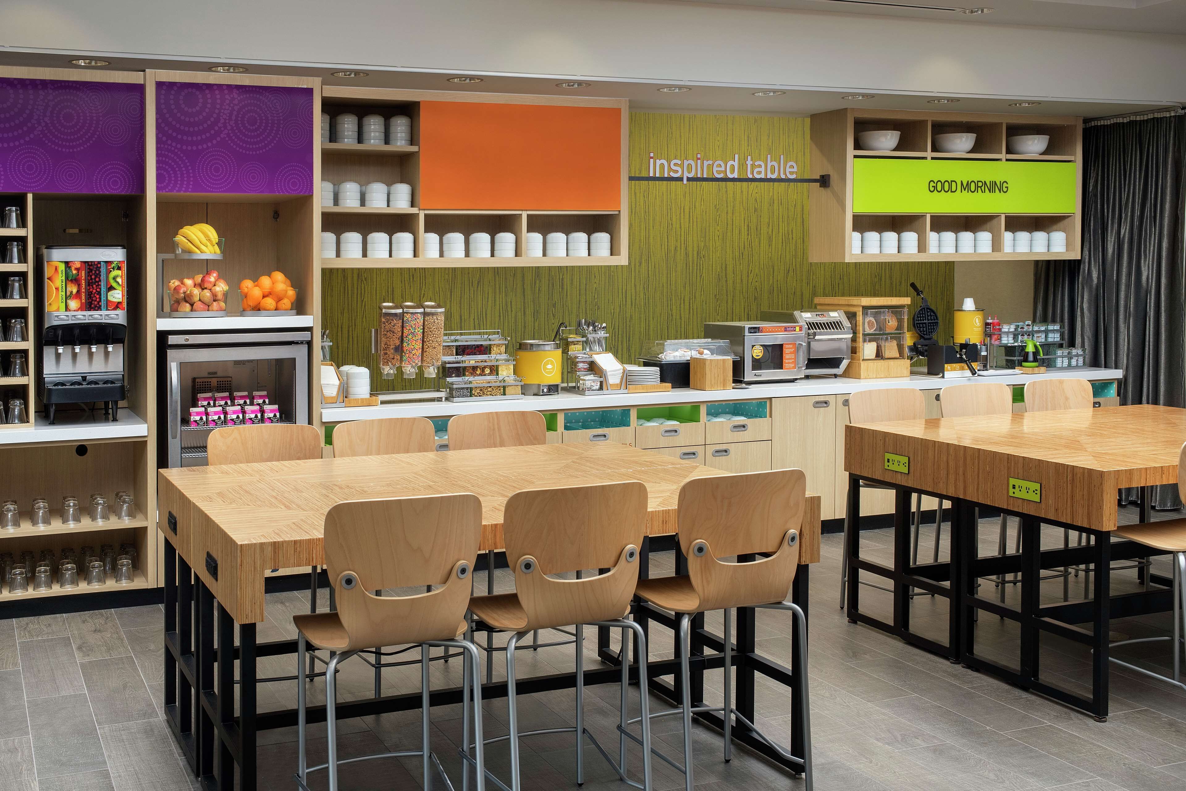 free daily on-the-go breakfast