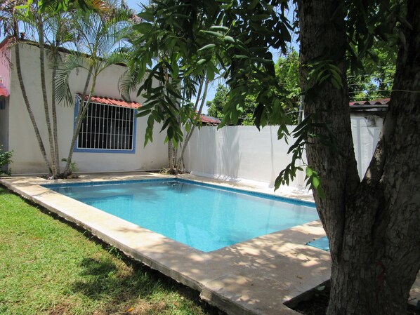 Alberca al aire libre 