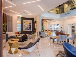 Sitzecke in der Lobby