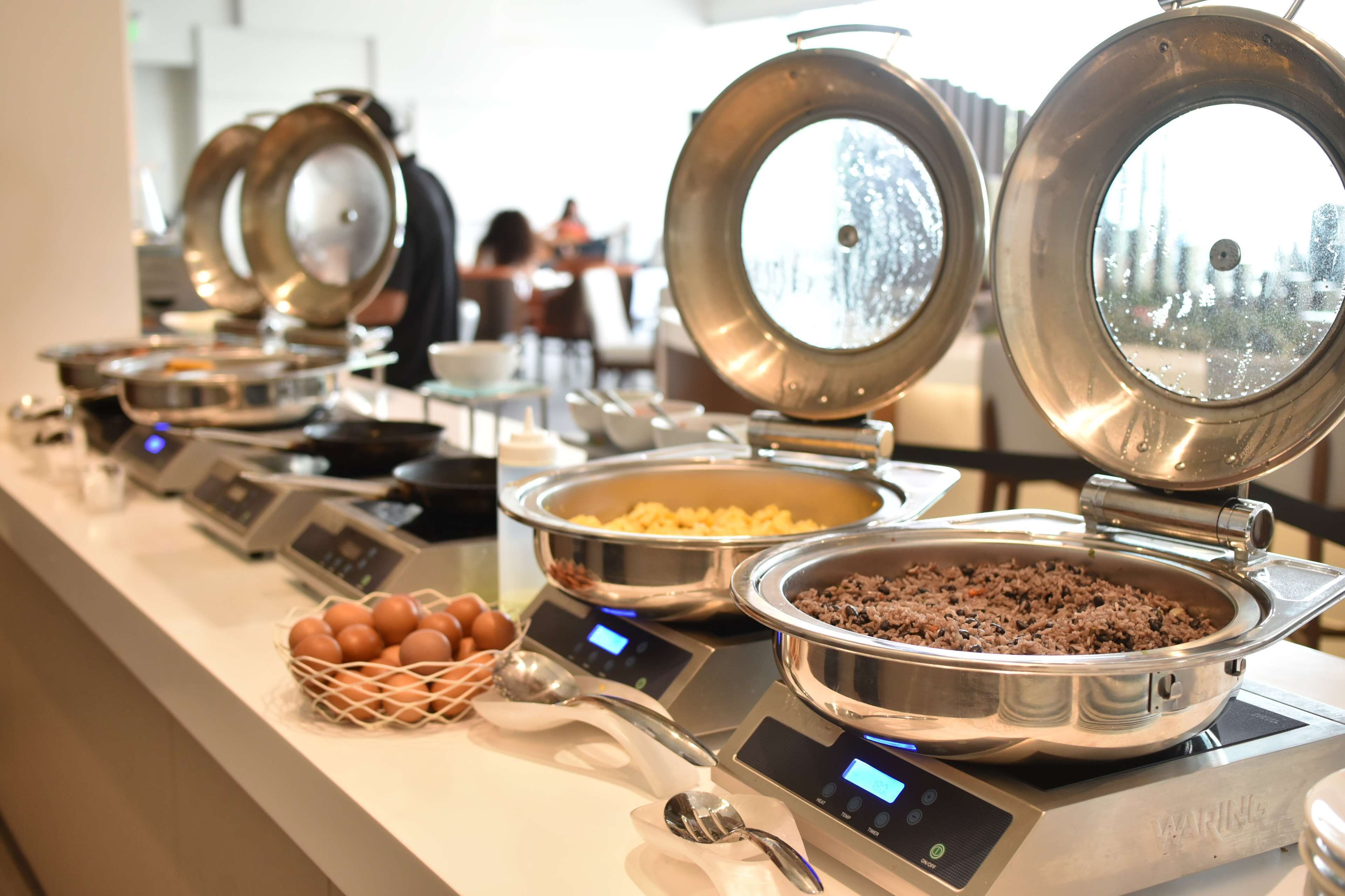 Daily cooked-to-order breakfast for a fee