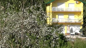 Fassade der Unterkunft