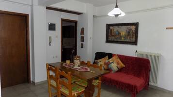 TV, DVD player, table tennis