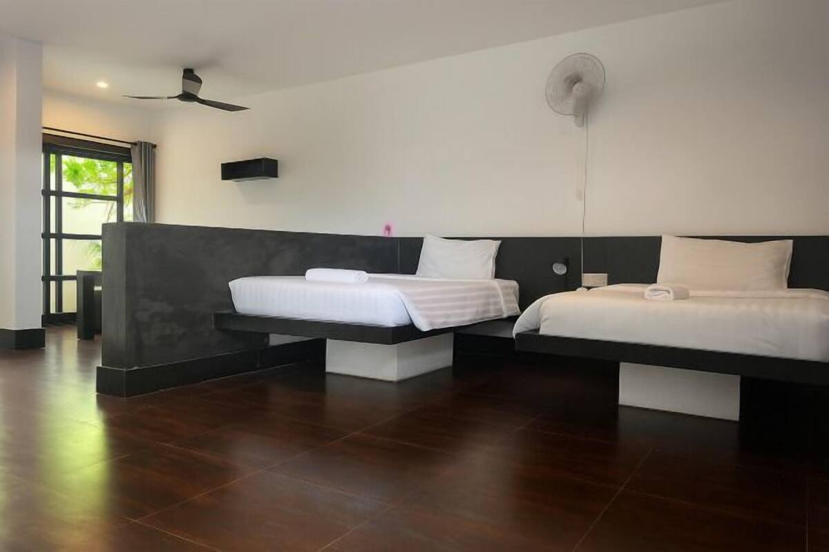 1 bedroom, blackout curtains, free WiFi, individually decorated