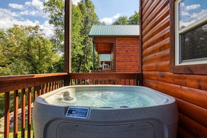 Idromassaggio all'aperto