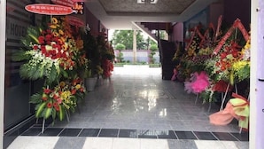 บริเวณประตูทางเข้า
