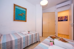 2 chambres, draps fournis