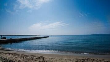 In Strandnähe, Liegestühle