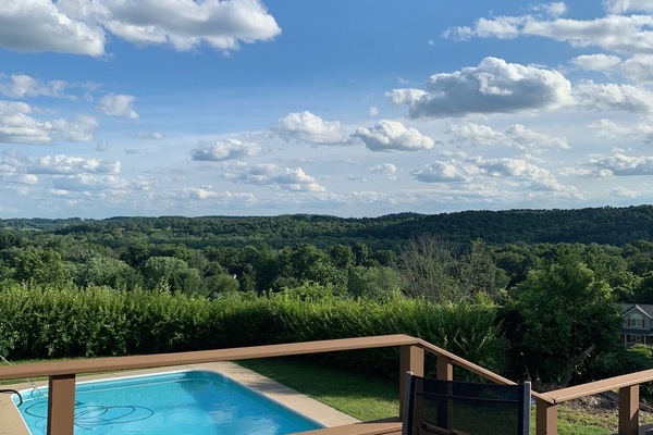 AuĂenpool, beheizter Pool