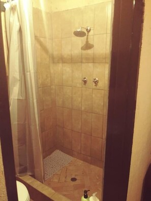 Regadera en el baño