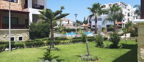 Overnattingsstedets uteområder