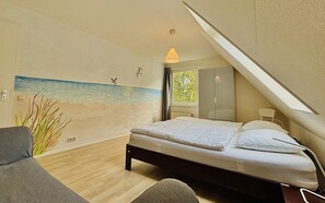 4 sovrum, internet och sängkläder