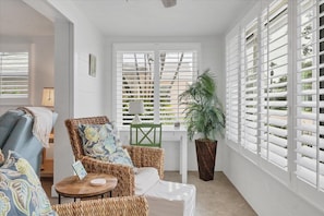 Living area - Bayside 2 Bedroom, 2 Bath Villa - Horizons West #E-8 on Siesta Key! (Sarasota)