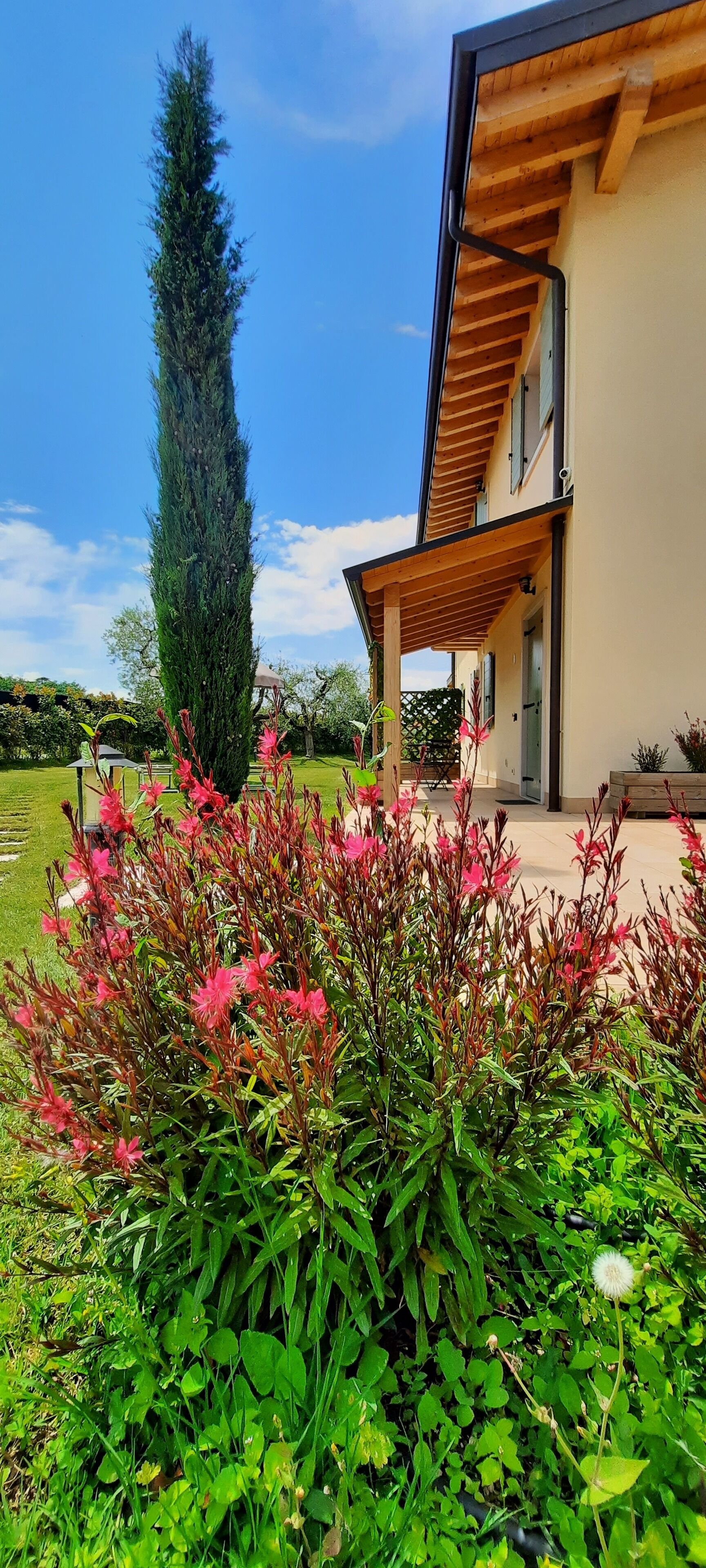 Chambre Deluxe Double ou avec lits jumeaux, terrasse, dans les dépendances | Terrasse/Patio