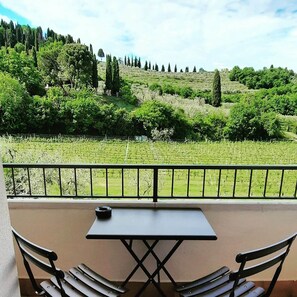 Superior Room, Balcony, Vineyard View | Balcony view - Agriturismo La Rocca (Bardolino)