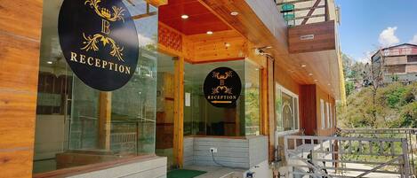 Entrada de la propiedad