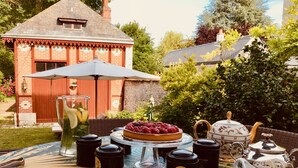 Terrace/patio - La Maison Leonard (Blere)