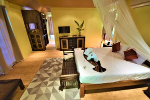 家庭别墅 | 高档床上用品、免费迷你吧物品、客房内保险箱、特色装修