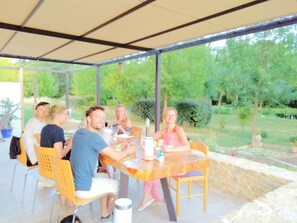 Restauration en plein air