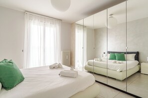 2 bedrooms, iron/ironing board, travel crib, WiFi