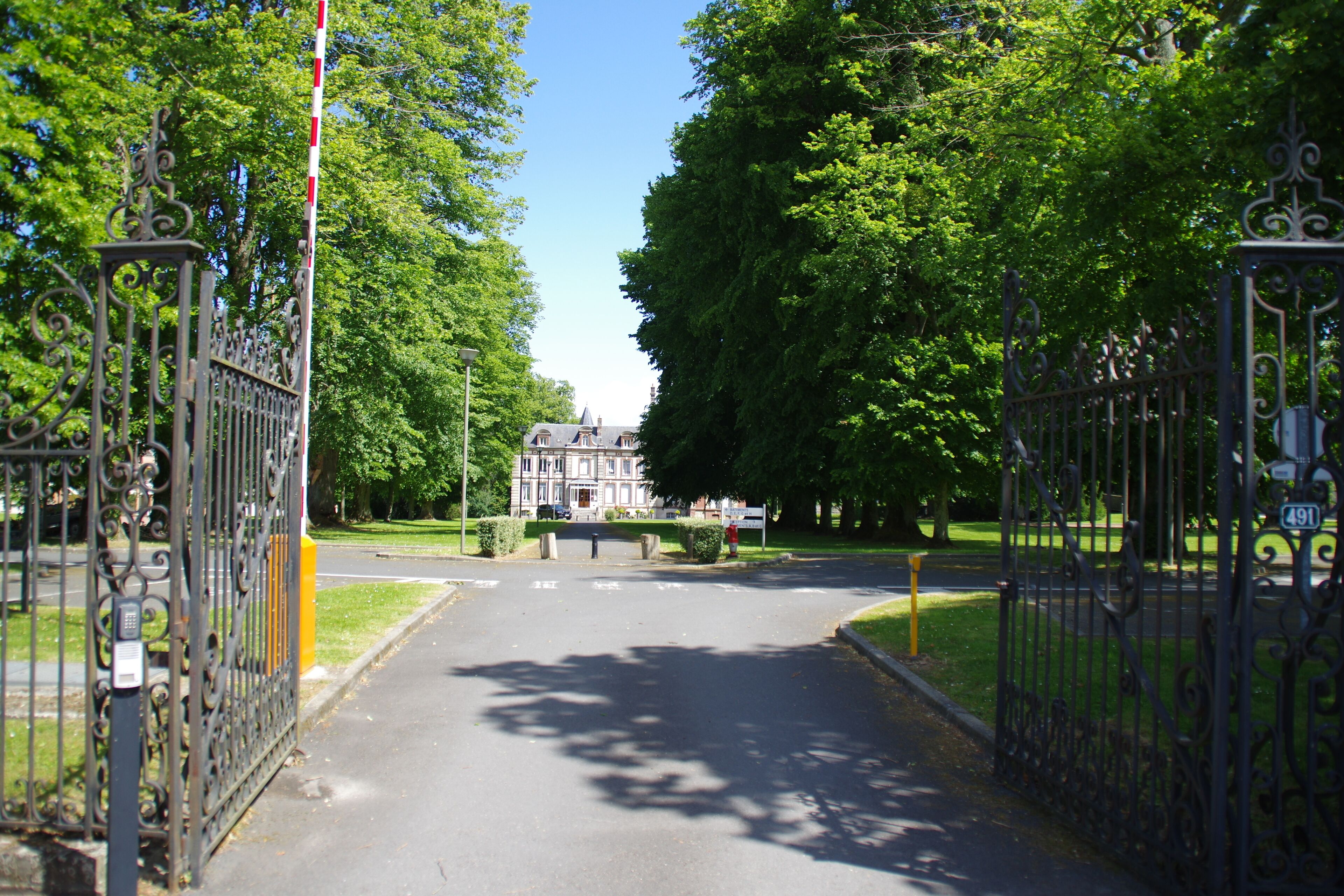 Enceinte de l’hébergement