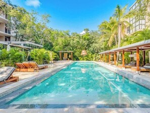 Indoor pool, outdoor pool - Arthouse w/ Private Pool, Gym, and Wellness Spa (Tulum)