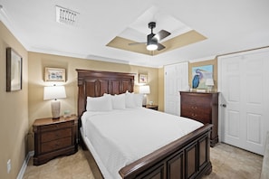 1 bedroom, iron/ironing board, internet, bed sheets