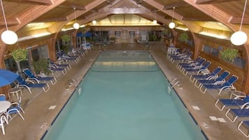 Indoor pool, a heated pool