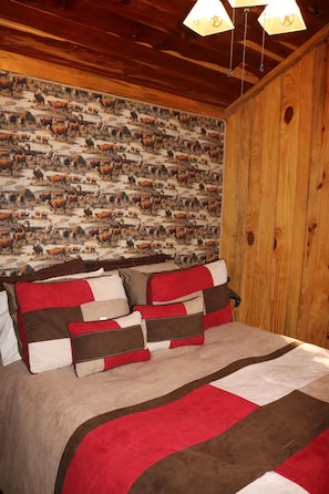 1 habitación y ropa de cama 