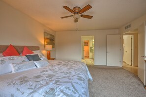 3 bedrooms, iron/ironing board, travel cot, WiFi