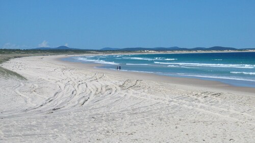 One Street Back from the Surf Beach