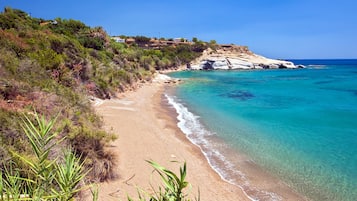 Vlak bij het strand, strandlakens