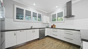 Microwave, oven, dishwasher