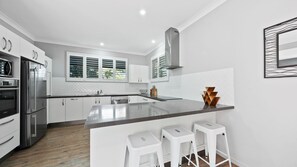 Microwave, oven, dishwasher