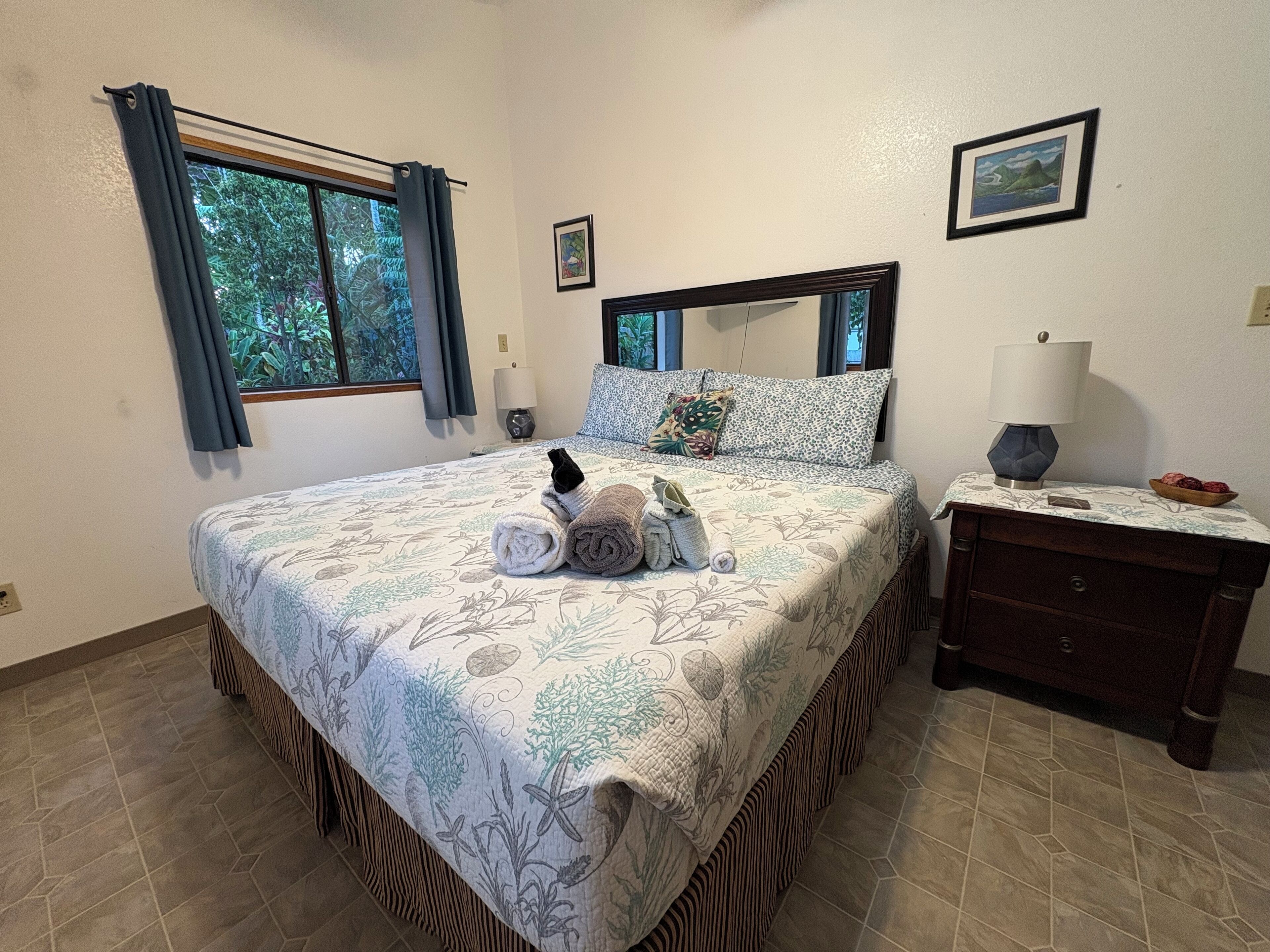 2 bedrooms, desk, iron/ironing board, free WiFi