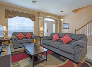 Villa | Living room | LCD TV, DVD player