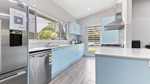 Microwave, coffee/tea maker