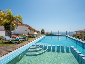 Pool - 2.Charming Villa Private Pool and sea view (Adeje)